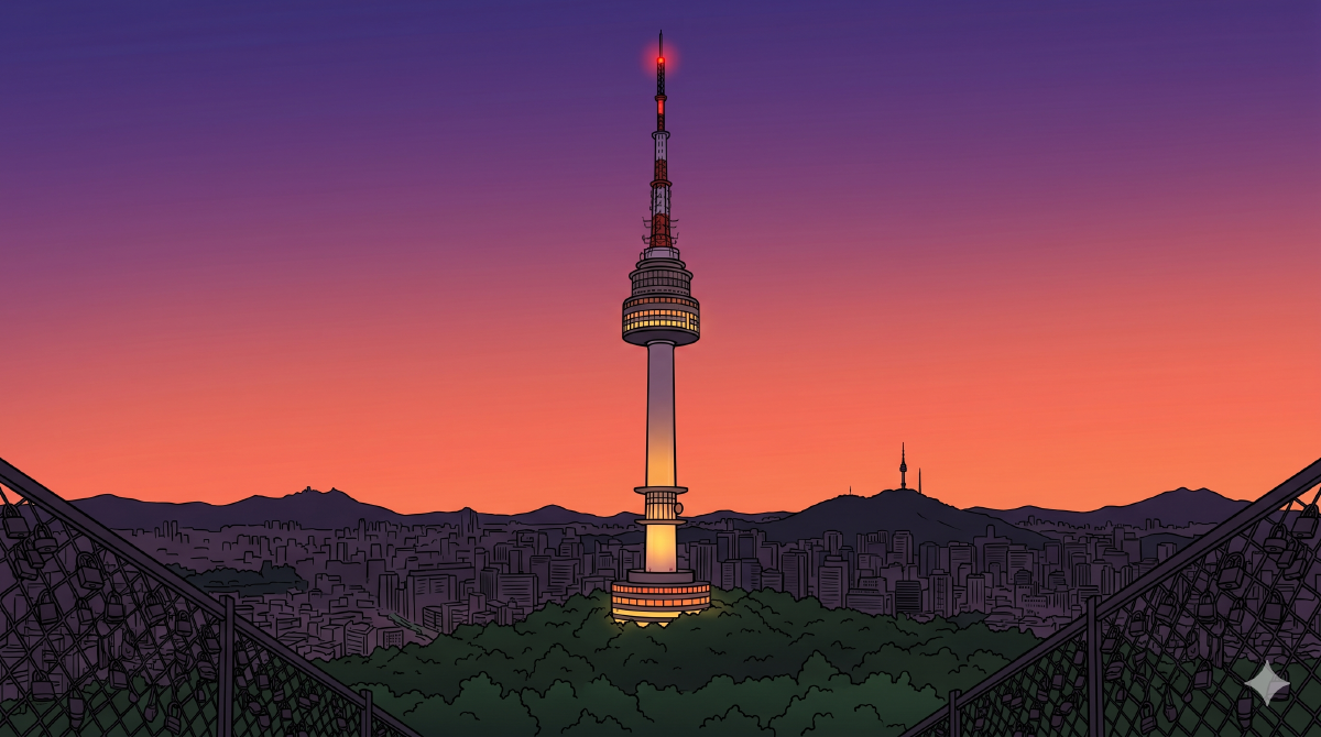The Best View in Seoul — N Seoul Tower